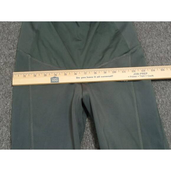 Adidas Maternity Leggings Aeroready Designed To Move Gray Silver Size Small - Picture 8 of 12